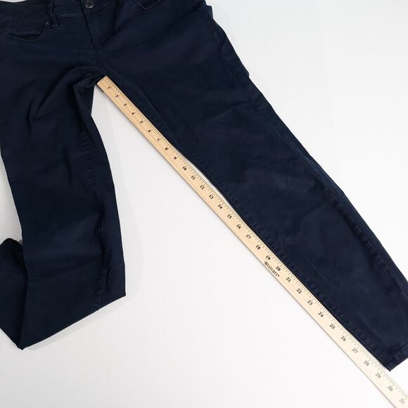 The Limited Denim Legging Jean Womens 10 Navy Blue Skinny Mid Rise Stretch - Picture 7 of 12